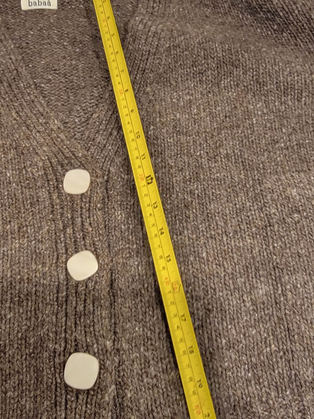 Babaa No.51 Button Cardigan - Picture 11 of 13